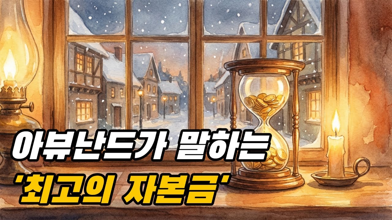 [오늘의 지혜] 금수저가 부러우신가요? 당신이 이미 가진 최고의 자본금, 시간.