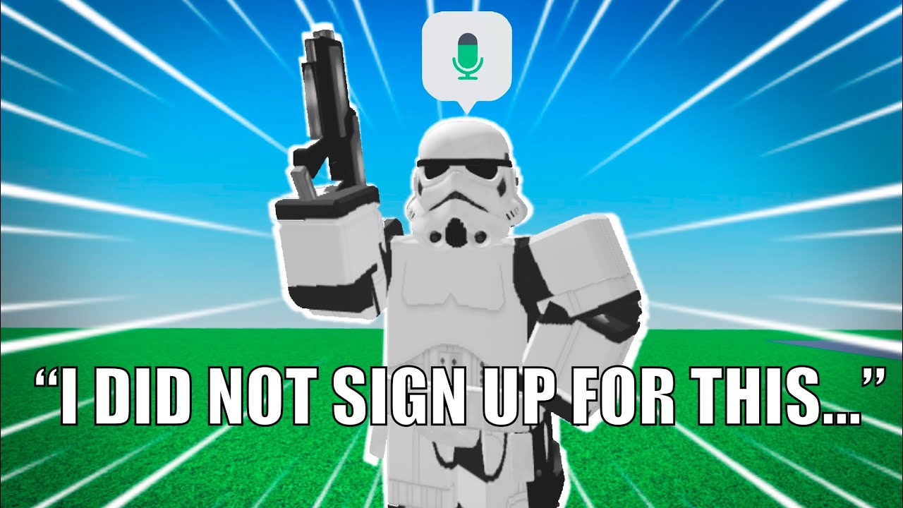 TROLLING as a STORMTROOPER in ROBLOX VOICE CHAT!