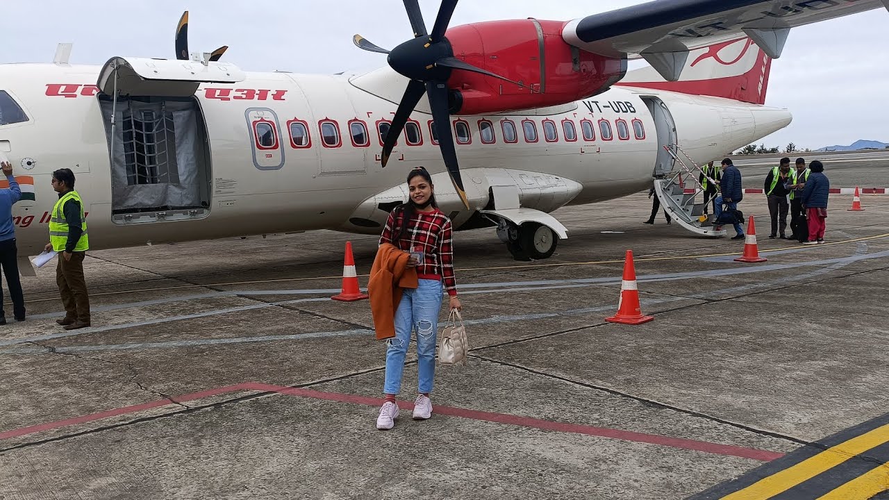 My First Flight ✈️ 😍 || Shimla to Delhi || shimla airport #travelvlog