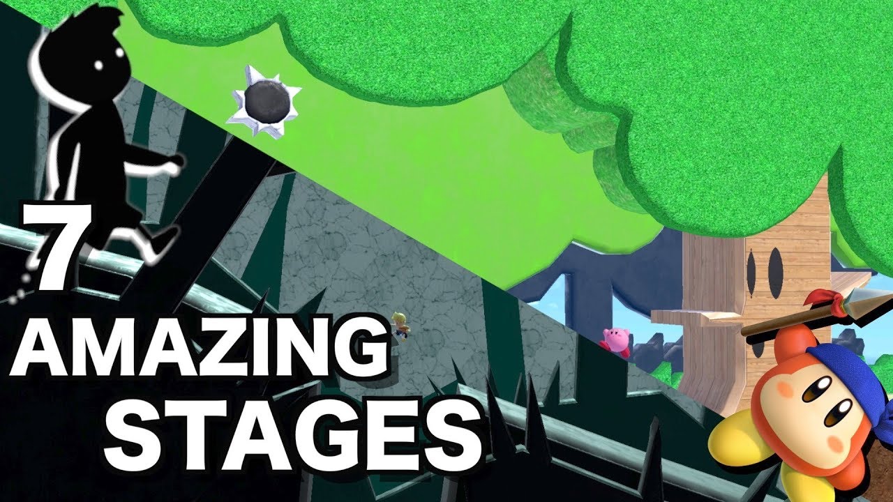 7 AMAZING Custom Stages in Super Smash Bros Ultimate!!! (With Character Themes) [Part 2]