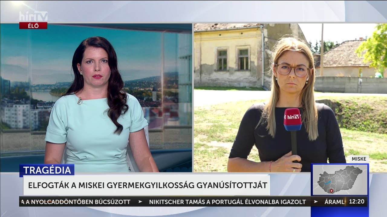 Elfogták a miskei gyermekgyilkosság gyanúsítottját - HírTV