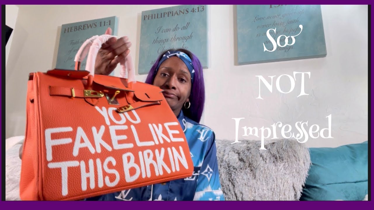 BLACK OWNED | SATURDAY HOUSE | YOU FAKE LIKE THIS BIRKIN | I TRIED | IT’S A NO 4 ME