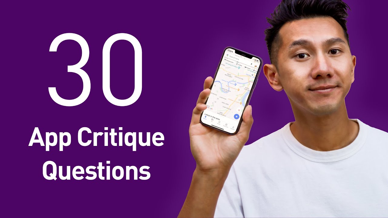Make App Critique Easy with 30+ Practice Questions in 4 Lenses