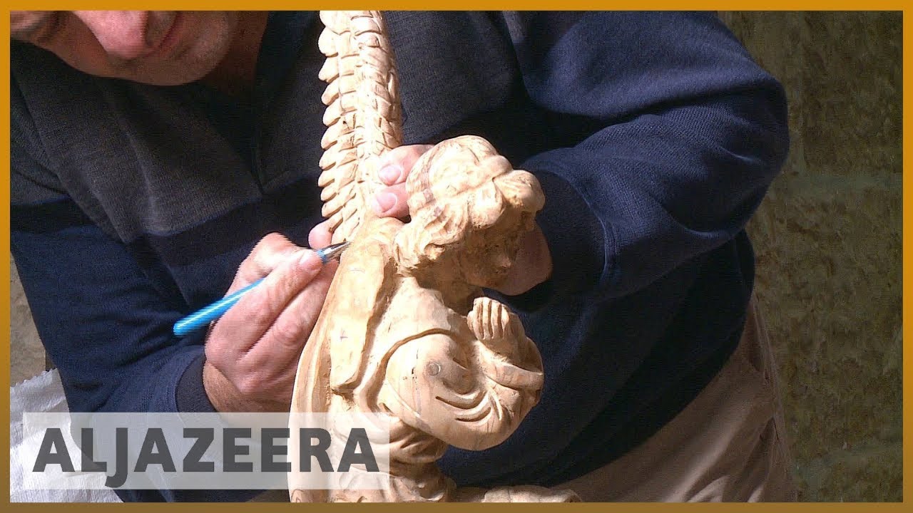 🎄Bethlehem: Woodcraftsmen struggle to keep Xmas tradition alive | Al Jazeera English