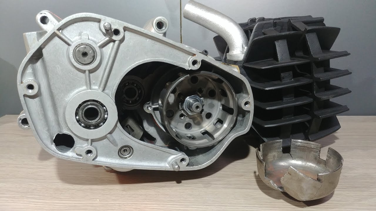 Tomos 74cc 20HP+ capable CNC clutch install