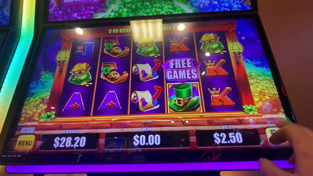 Leprechauns Treasures with jackpot pick bonus #Leprechauns Treasures #bonus #Duck Creek Casino