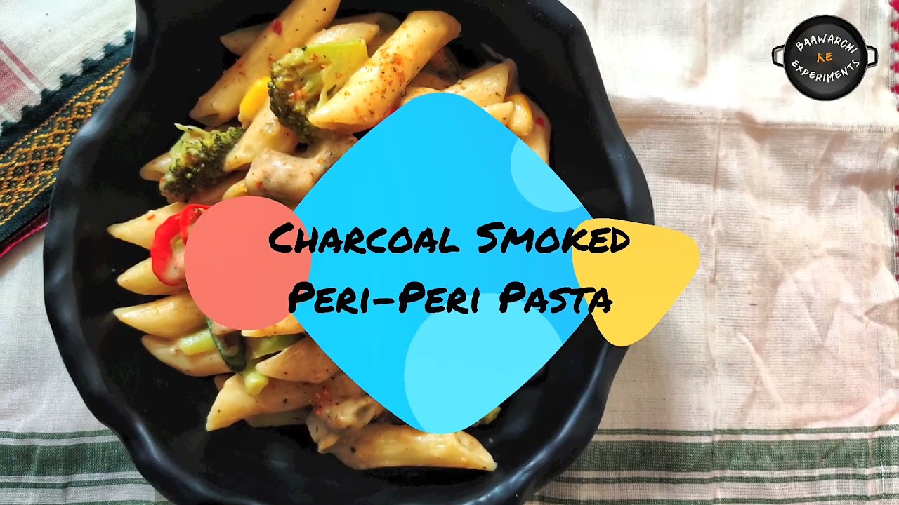 NEW TEASER: Charcoal Smoked Peri-Peri Pasta #shorts #pastalavista #smokedpasta