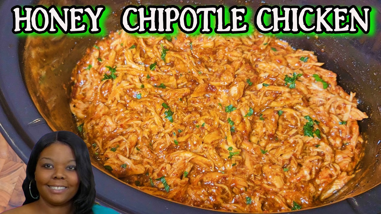 Slow-Cooker HONEY CHIPOTLE CHICKEN: So Flavorful And Delicious!