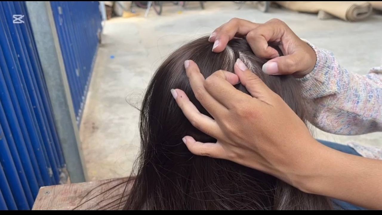 ASMR Tingly Scalp Check