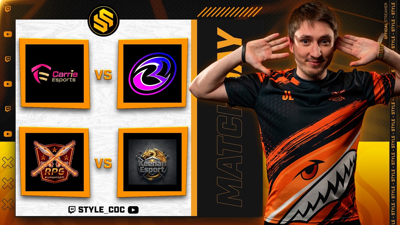 🔴 LIVE - GUERRAS TOP: CARRIE ESPORTS 🆚 ONLY REALM - REPOTTED GAMING 🆚 KENNAN ESPORTS - SC
