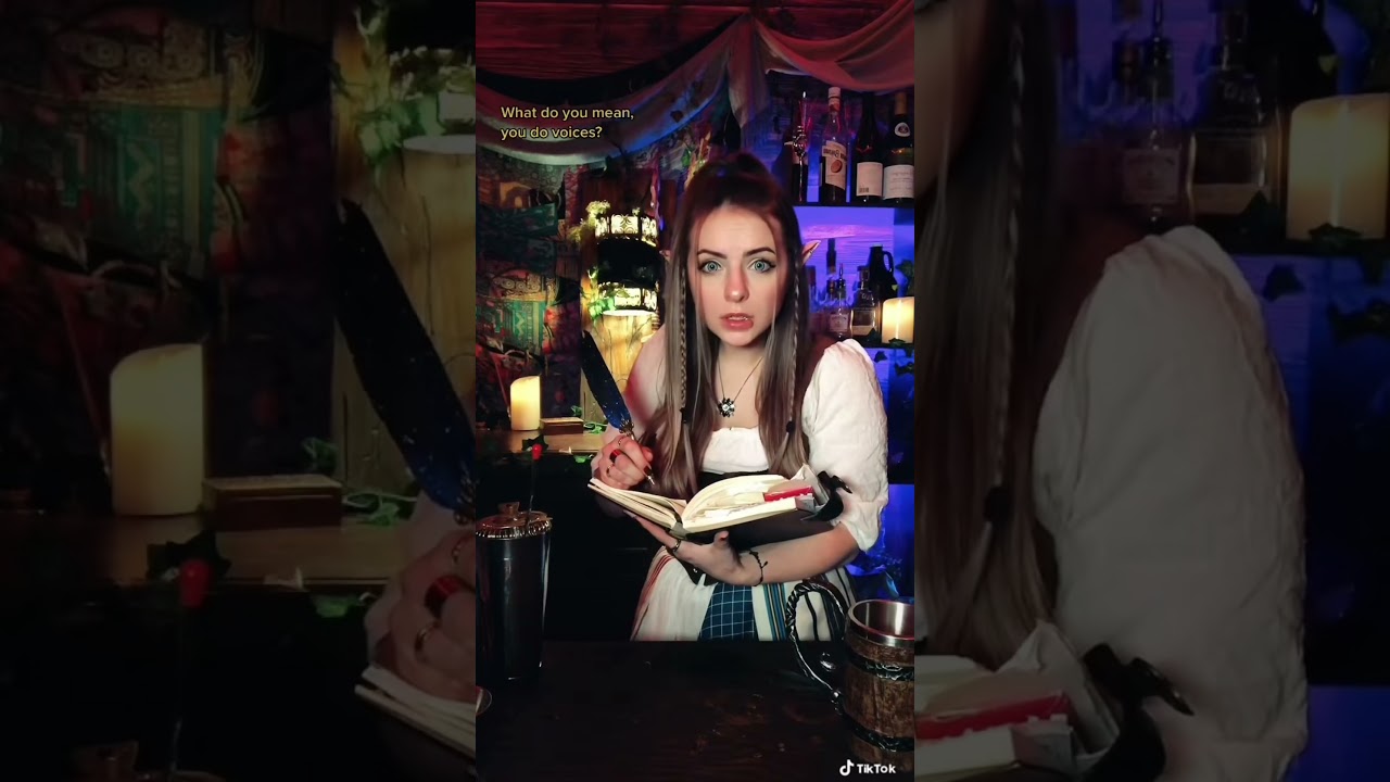 #pov : you are having a job interview at Tara&rsquo;s Tavern 🍻 #dnd #tavern #elven #barkeeper #fantasy