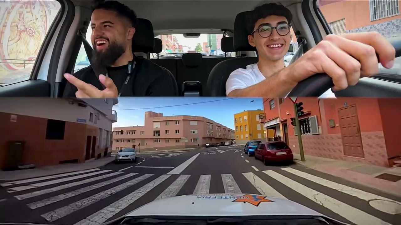 🔥Zona de EXAMEN REAL con alumno en TENERIFE ¿Estás listo para APROBAR?🚦(Parte 1/2)