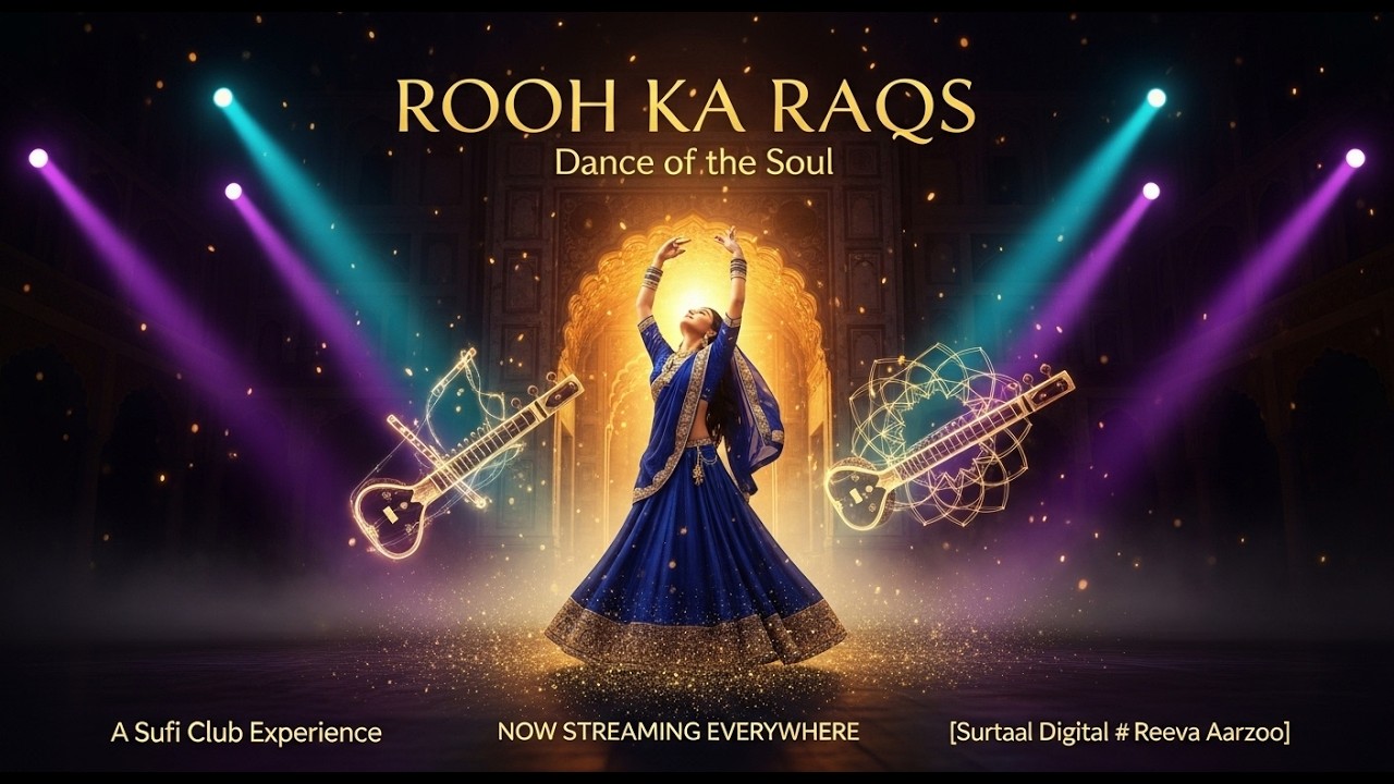 Rooh Ka Raqs | रूह का रक्स | Sufi Club Remix | Soulful Dance Song 2024 | New Hindi Club Song