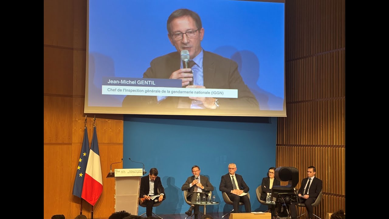 Colloque de l'Agence française anticorruption: corruption et criminalité organisée 2 décembre 2024