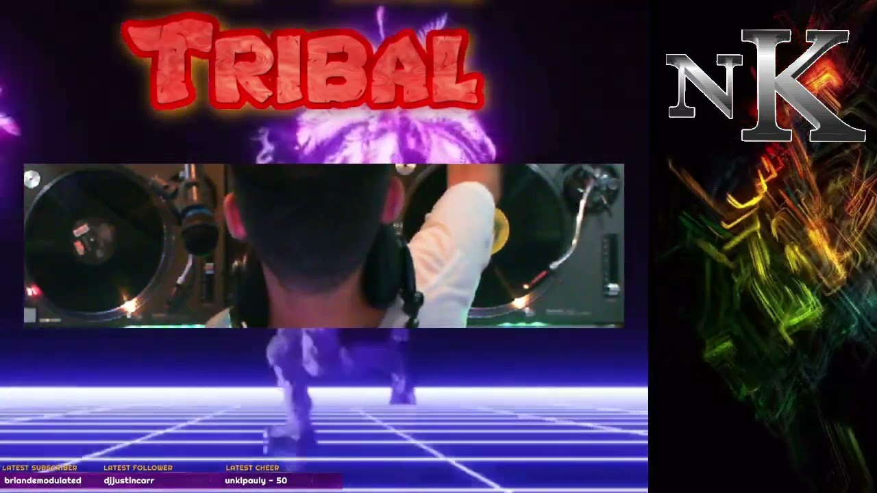 DJ NK - All Vinyl 90s Classic Tribal House Mix