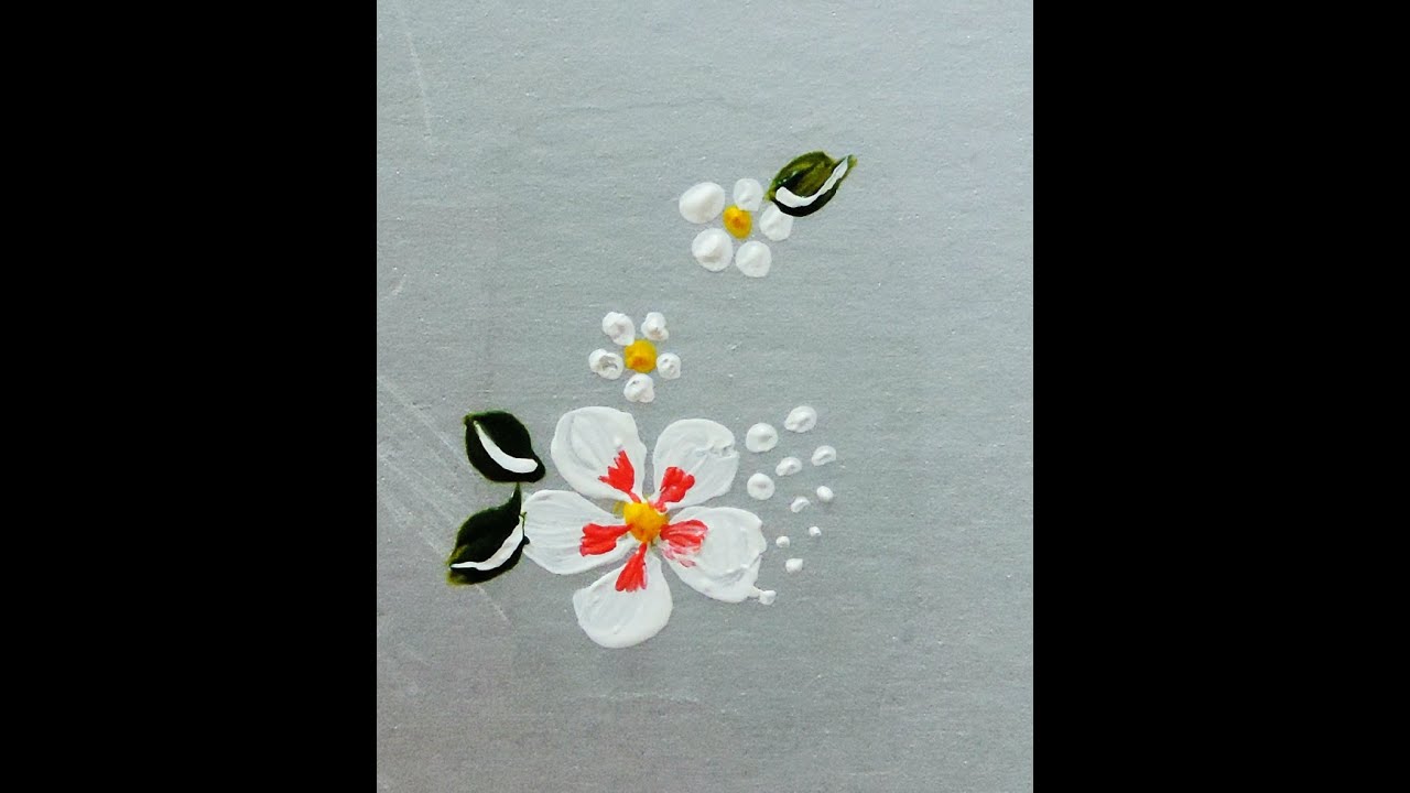#5 Florzinha Simples .. quer aprender? vem ver! Por Vanessa Carneiro