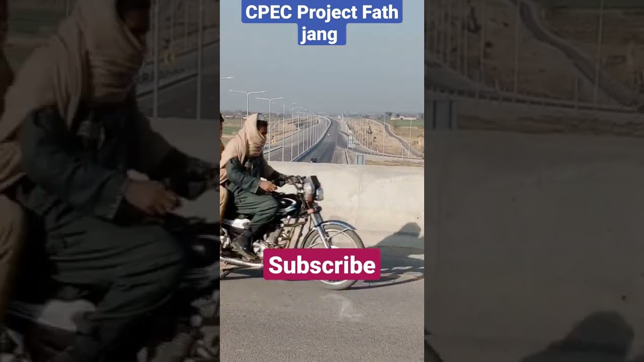 CPEC project Exculsive view Fatah Jang Side cpec talagang