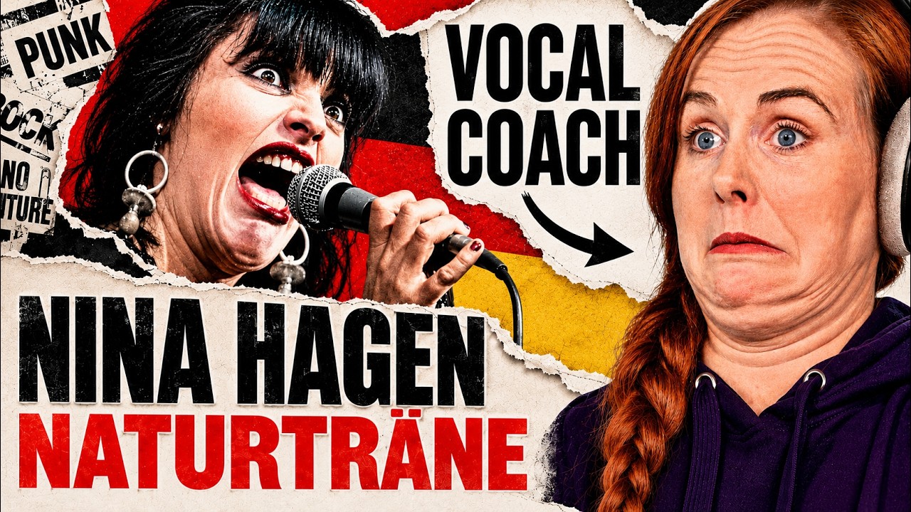 Странная немецкая панк-опера | Анализ вокала от тренера — реакция на Nina Hagen — Naturträne