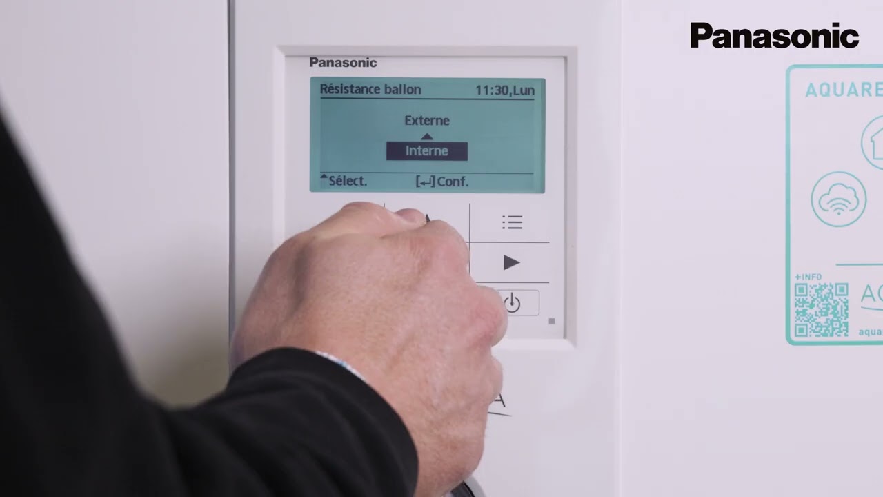 Mise en service Aquarea J – Réglages chauffage et ECS