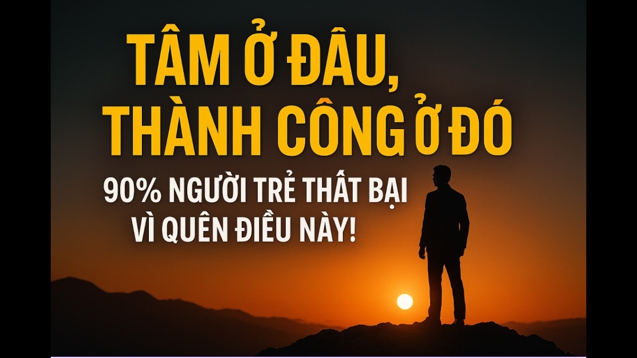 Tâm Ở Đâu, Thành Công Ở Đó – 90% Người Trẻ Thất Bại Vì Quên Điều Này!💓