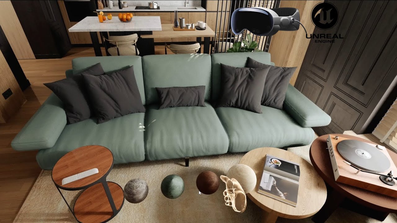 Unreal Engine 5 Interactive VR Configurator - Future of Interior visualization 