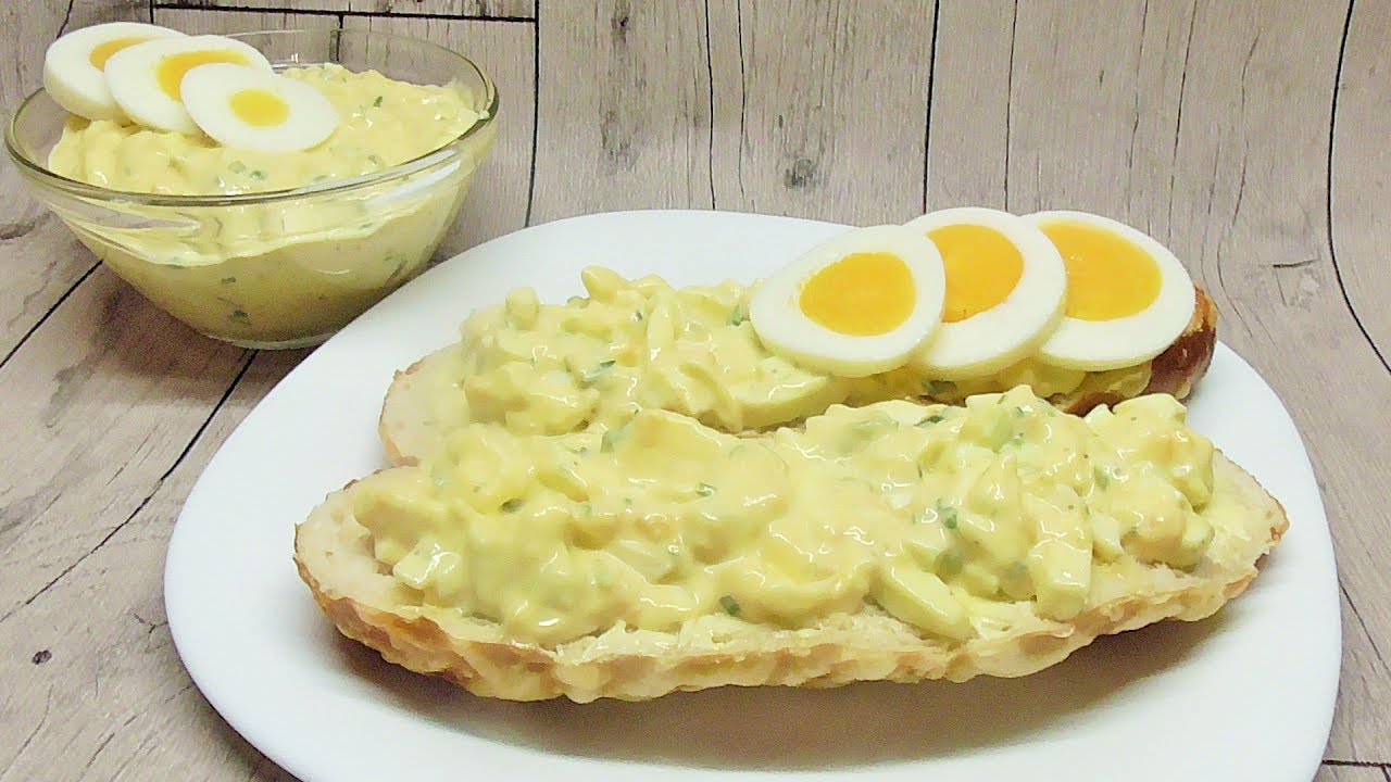 Najprostsza Pasta jajeczna na chleb /Kasia ze slaska gotuje