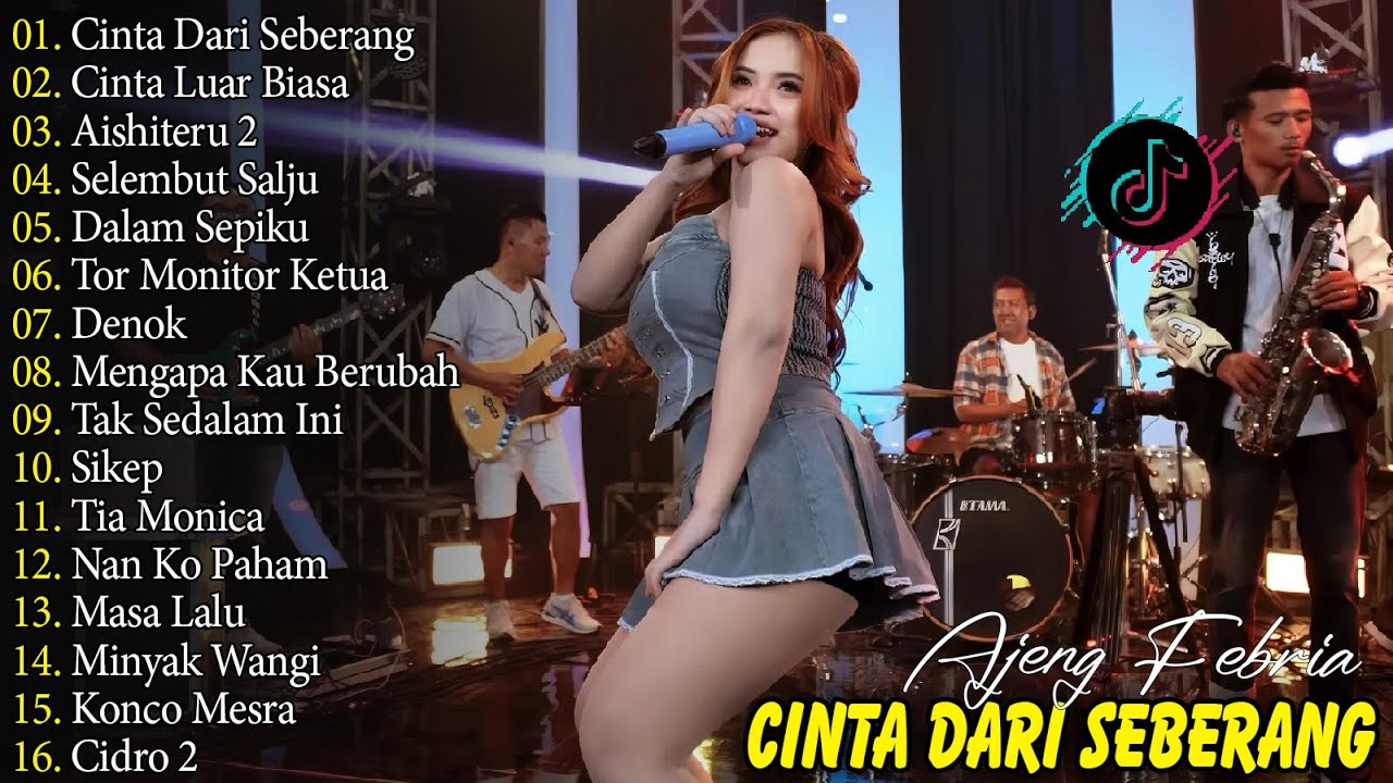 CINTA DARI SEBERANG - AJENG FEBRIA - FULL ALBUM LAGU KOPLO VIRAL ON TRENDING!
