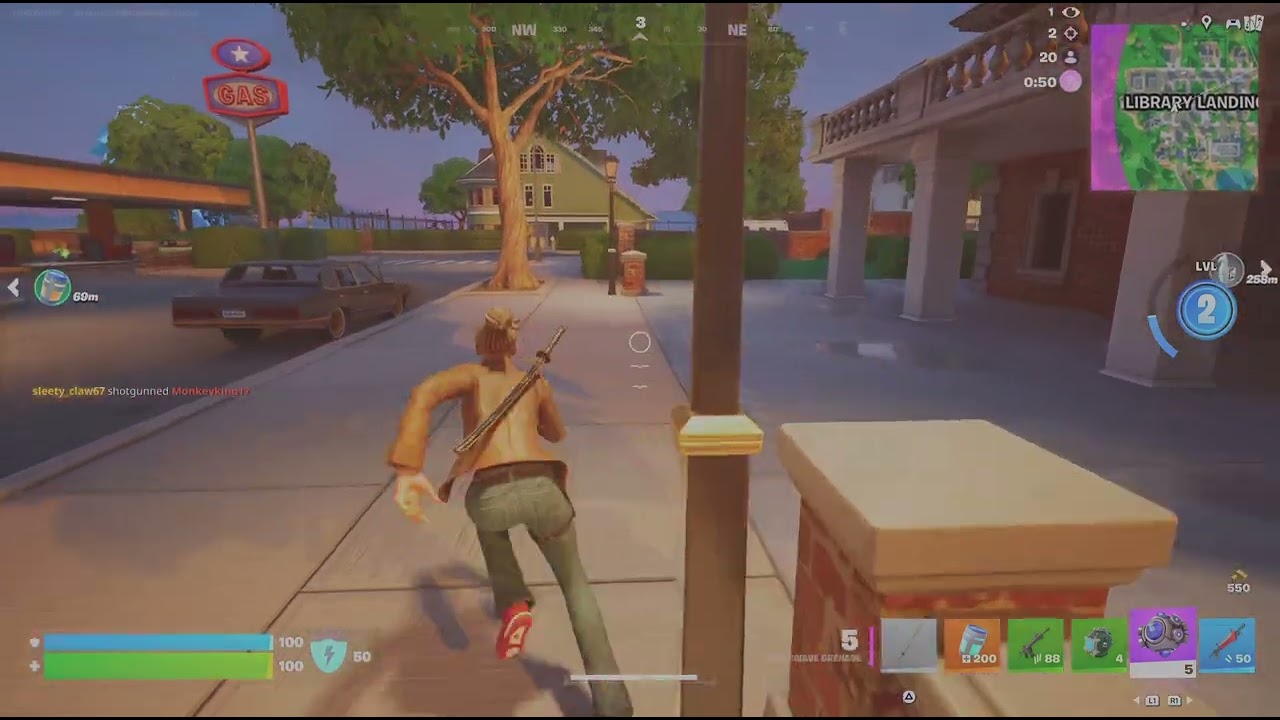 Lionnel took forever to kill in Fortnite