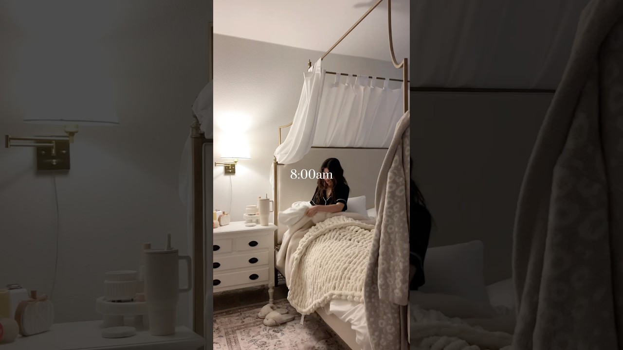 Asmr timestamped weekend morning routine 🤍 #vlog #morningroutine