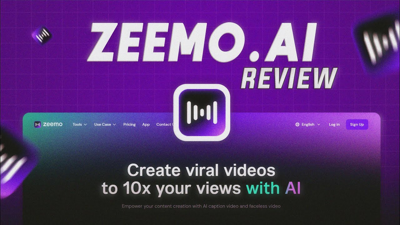 Create Viral Faceless Videos Using AI | Zeemo App Full Review & Demo 🔥
