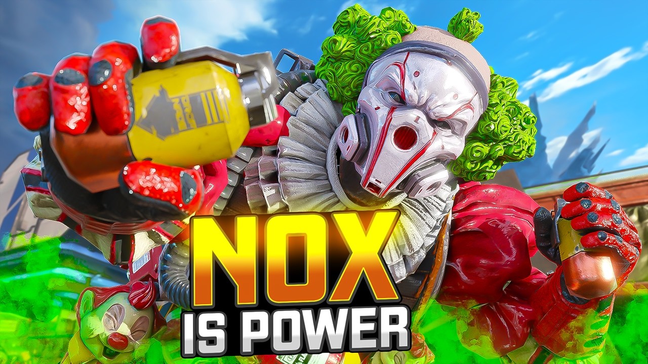 Caustic NOX is INSANE in Apex Legends (25 KILLS)