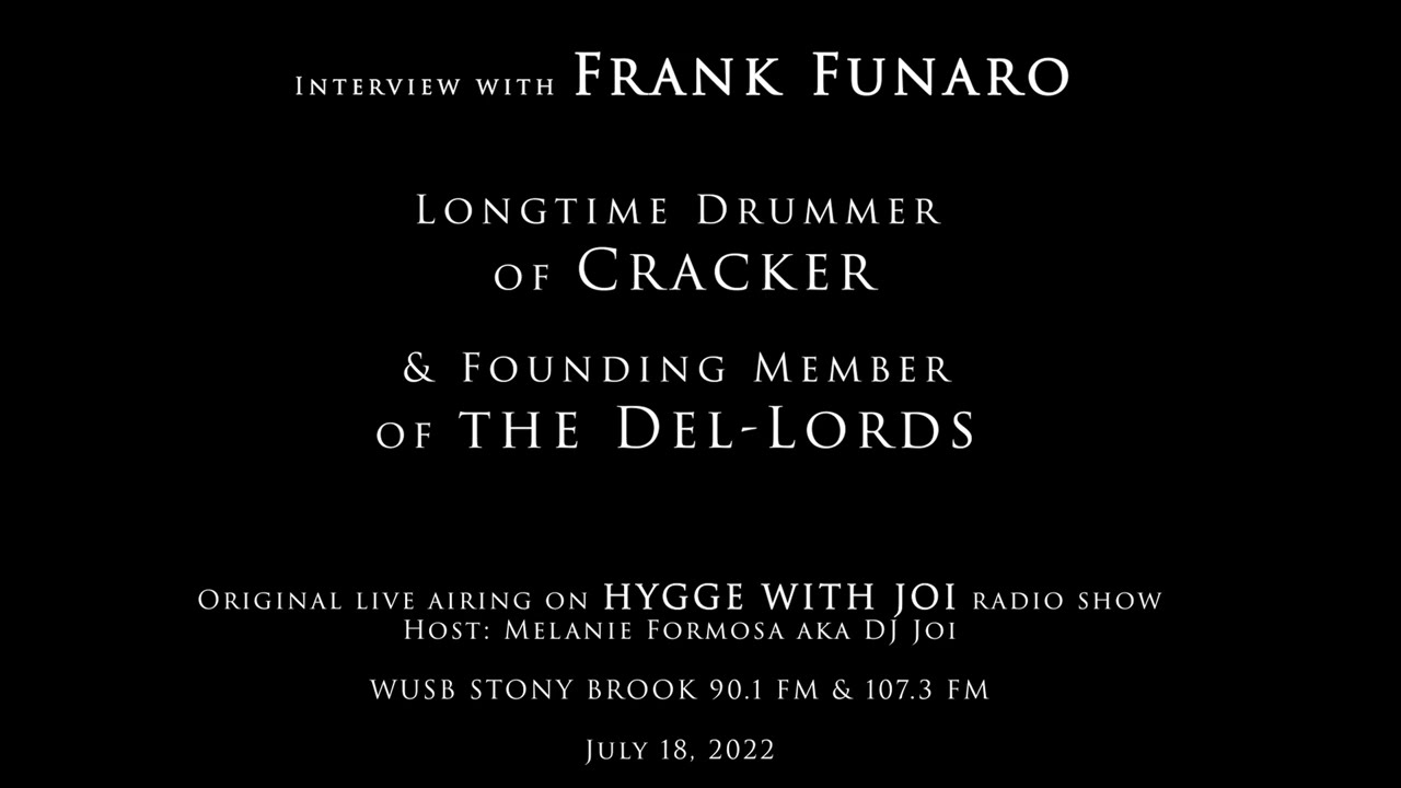 Interview with Frank Funaro of Cracker & The Del-Lords