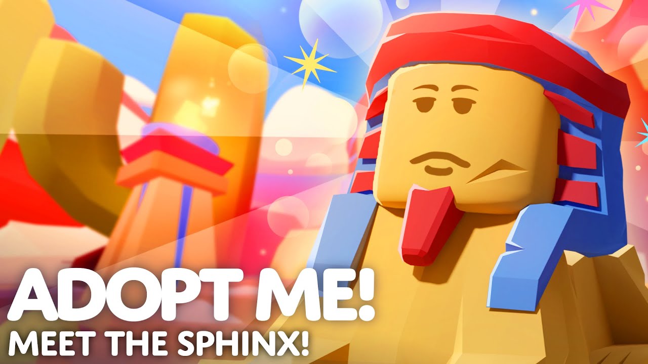 🌵Meet The SPHINX!🦂 Solve The Puzzle! ☀️Adopt Me! On Roblox!