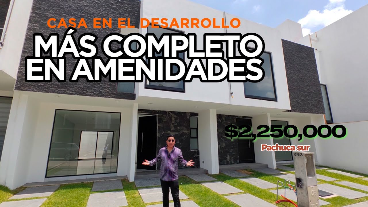 Así es una casa de $2,250,000 en La Reserva Residencial Pachuca