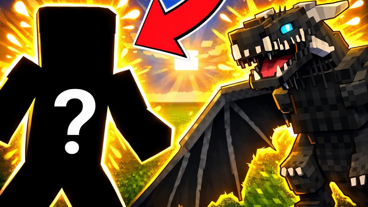 BOTEI UM DRAGÃO E UMA ENTIDADE SUPREMA PARA LUTAREM NO MINECRAFT!!