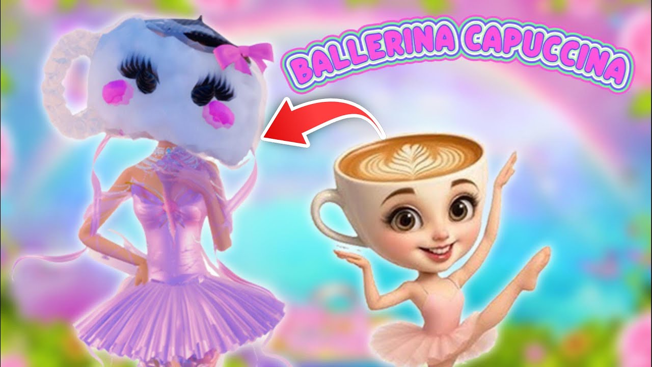 COME FARE BALLERINA CAPPUCCINA su Dress to Impress TUTORIAL (ROBLOX)