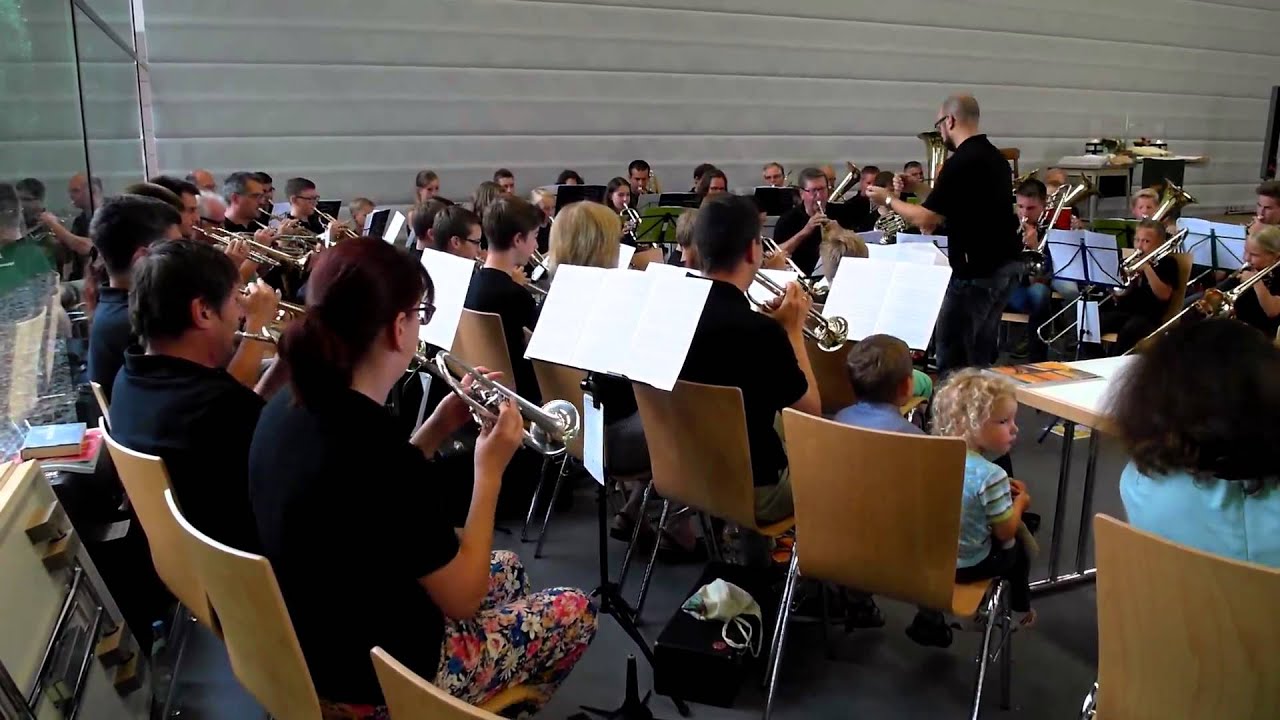 Posaunenchor Hochdorf/Schietingen: Come Along als Nachspiel beim Gemeindefest 2015 m  JB