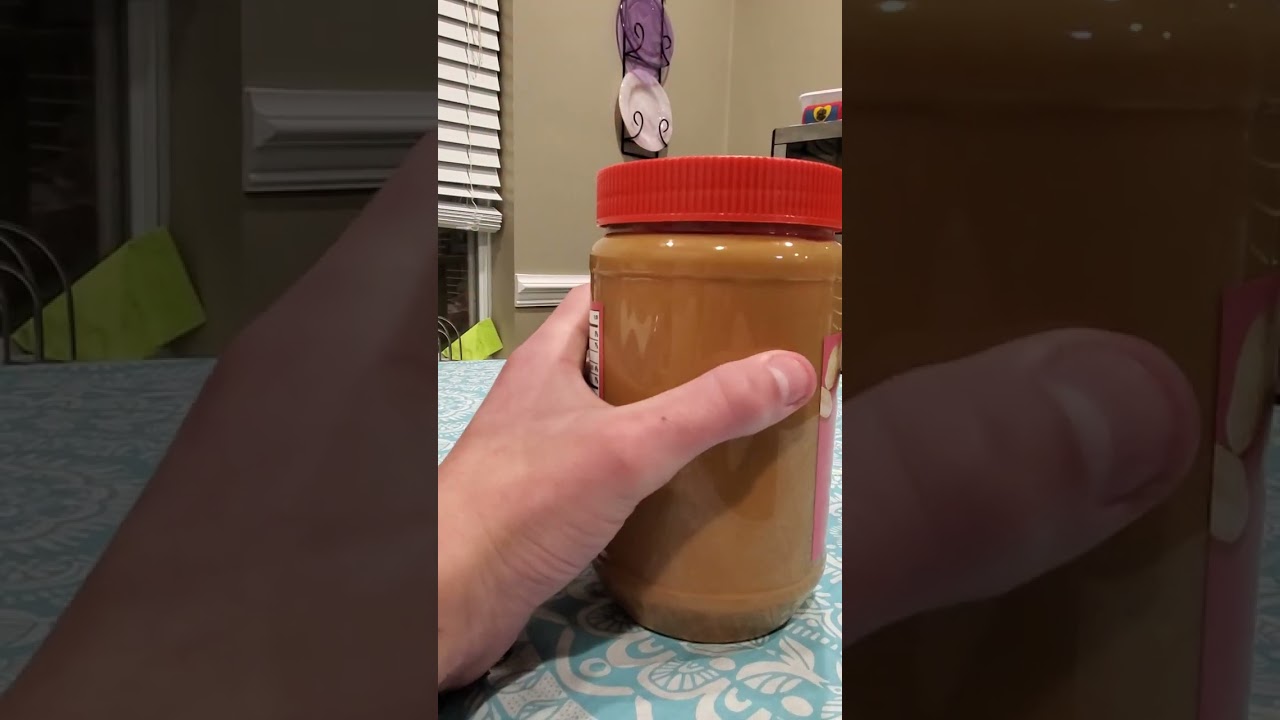 How to open a peanut butter jar.