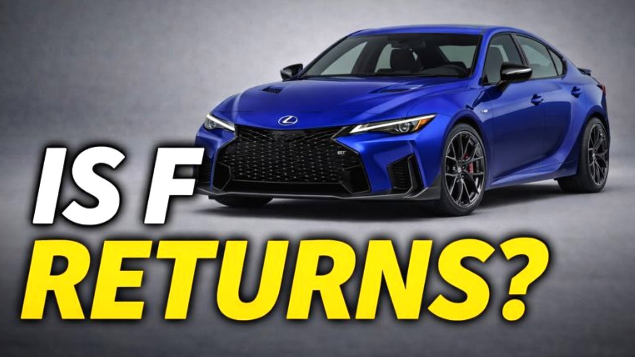 Возвращение Lexus IS F 2026 года? DPCcars представляет себе седан с двигателем V8, который Lexus ...