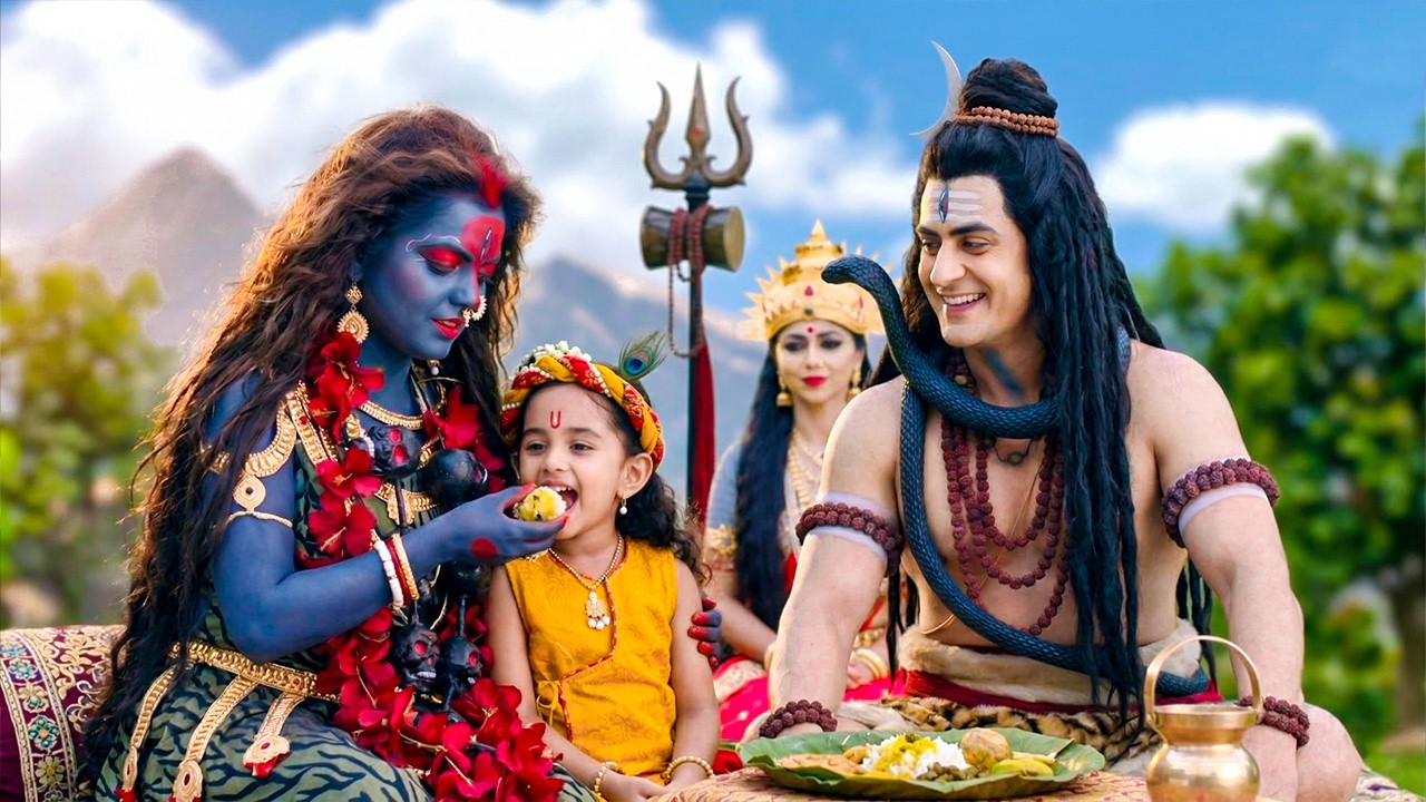 देवी काली ने बाल कान्हा को अपने हाथों से भोजन कराया | यशोमती मईया के नंदलाला | Shree Krishan