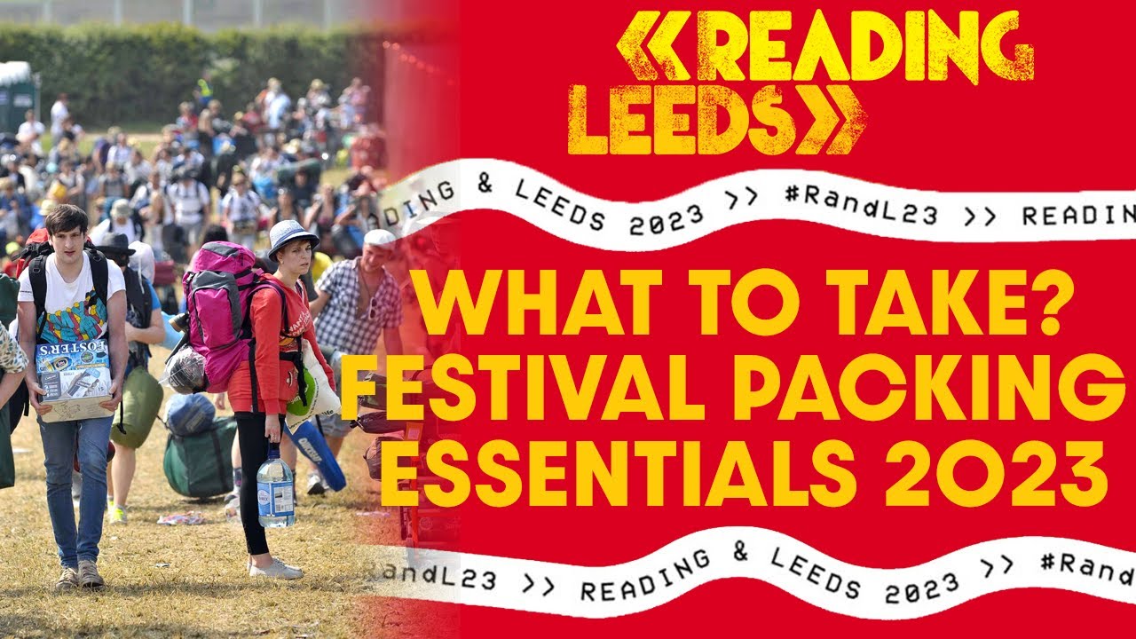 FESTIVAL PACKING ESSENTIALS & PREP 2023 (WITH LINKS) | Reading & Leeds Festival | What to take?