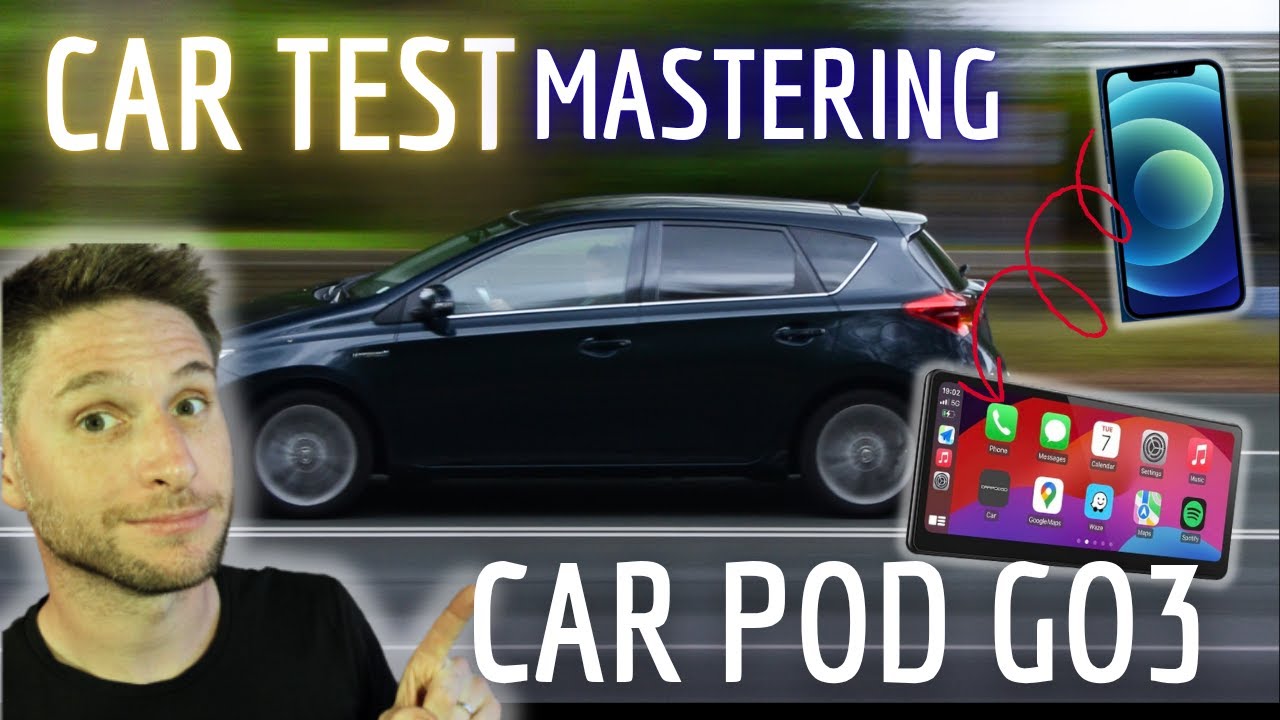 Ton MASTERING sonne-t-il en voiture ? Test avec le CarPod Go !