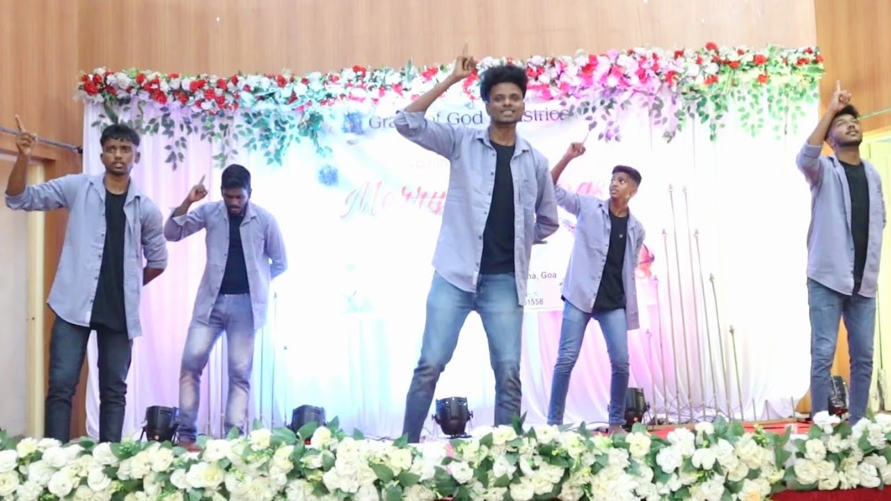 TU HI MERI CHAAHAT | YESHU ANEWALA HAI | Youth Boys Christmas Dance Performance | 25th December 2023