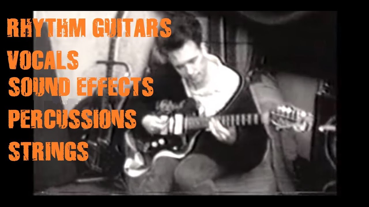 The Cure Fascination Street Isolated Rhythm Guitars, Vocal and Extras Track