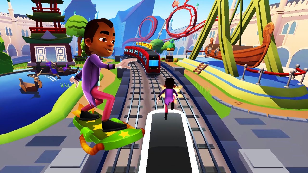Eddy Vampire Outfit Và Ván Trượt Starboard Double Jump - Subway Surfers Marathon Copenhagen