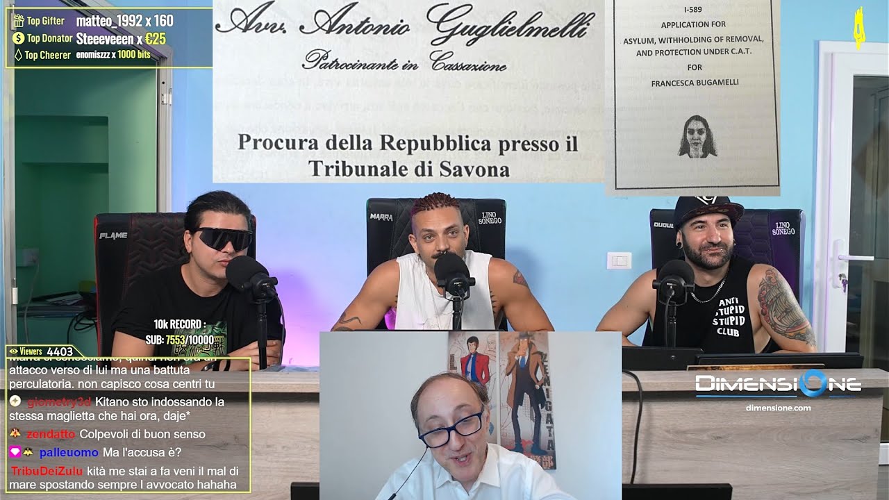 BUGALALLA Ci ha DENUNCIATO per ISTIGAZIONE al SUICIDIO - w/Avv. Catania | Cerbero Podcast #1943