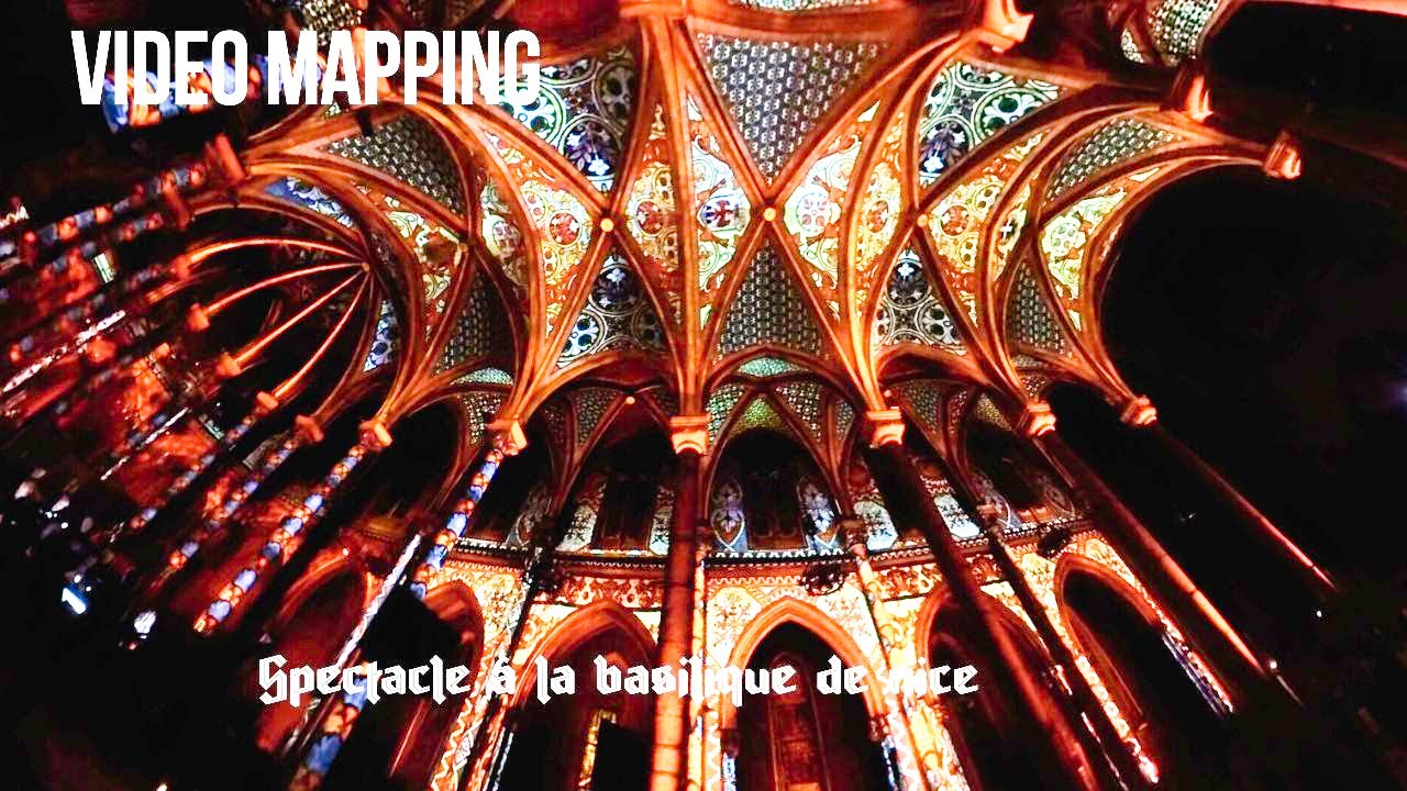 Spectacle de lumières dans la basilique de Nice
