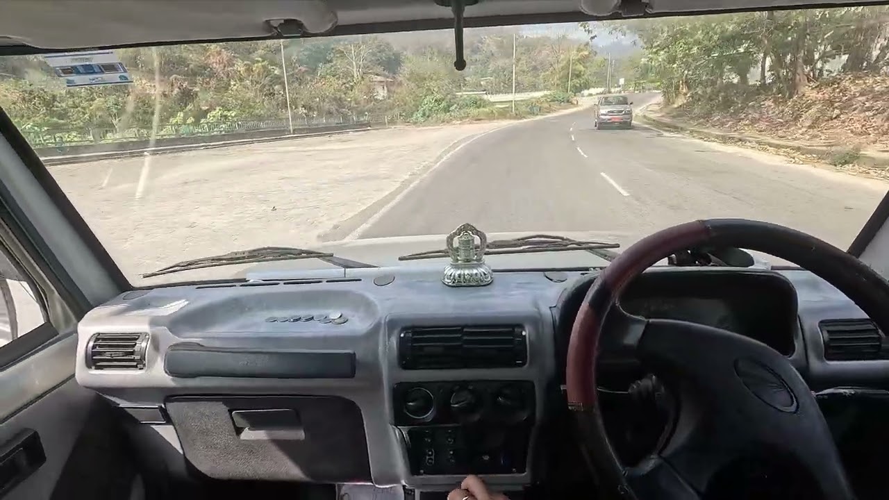 RELAXING POV DRIVING : DC Turbo Engine Mahindra Bolero 4K ASMR
