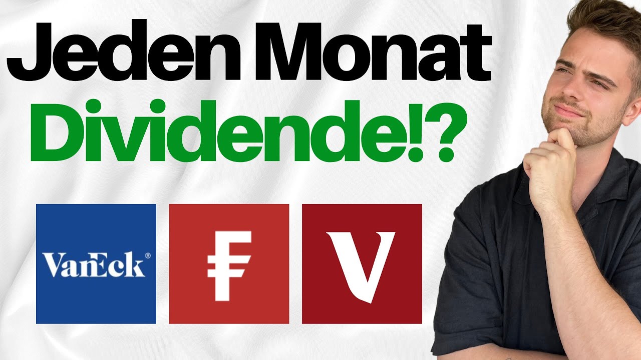 JEDEN MONAT DIVIDENDE mit diesen drei Dividenden-ETF's!? 🧐💸 | 2.000€ investiert!
