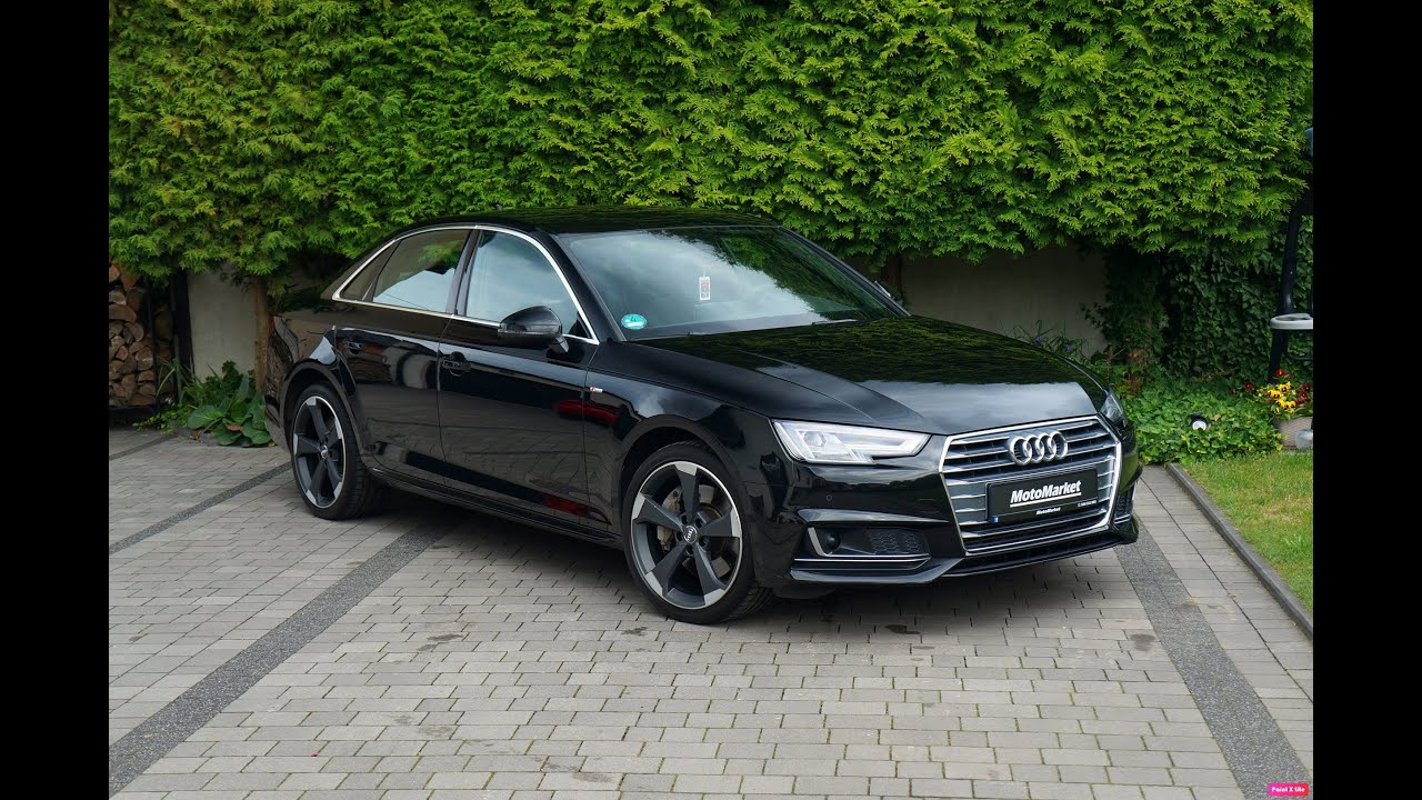 AUDI A4 2.0 TFSI QUATTRO S-LINE 252 KM 2018 S-tronic, Aktywny tempomat, FULL LED, Virtual.
